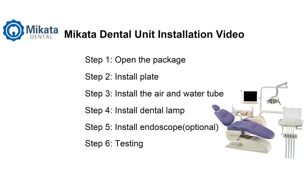 Mikata Dental Chair Installation Teaching Video